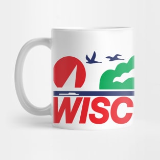 Wisconsin License Plate Up North Mug